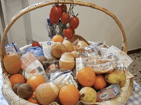 Distribuzione pacchi alimentari comunità minori cremona
